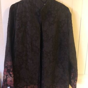 Dress Coat with Ombré Bottom
